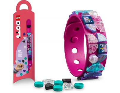 LEGO® DOTS 41802 Náramok Farebný jednorožec