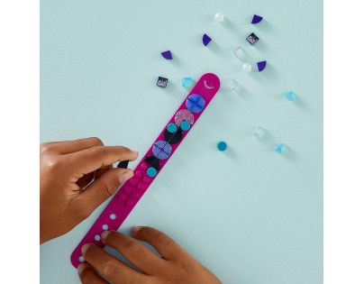 LEGO® DOTS 41802 Náramok Farebný jednorožec