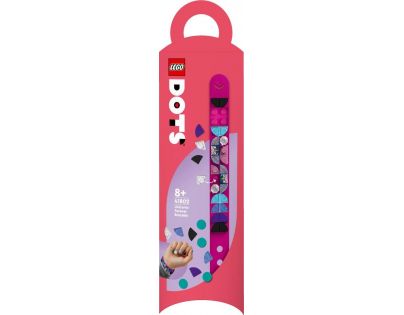 LEGO® DOTS 41802 Náramok Farebný jednorožec