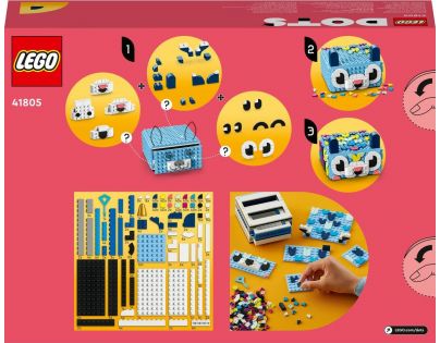 LEGO® DOTS 41805 Kreatívny zvierací šuplík