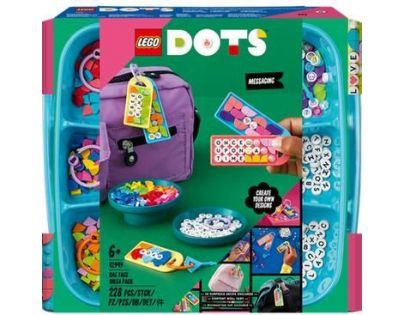 LEGO® DOTS 41949 Mega balenie ozdôb na tašku zábavné odkazy