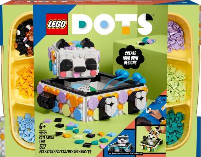 LEGO® DOTS 41959 Roztomilá pandia priehradka