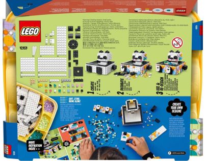 LEGO® DOTS 41959 Roztomilá pandia priehradka