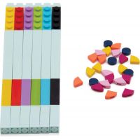 LEGO® DOTS Gélové perá Mix farieb 6 ks 5
