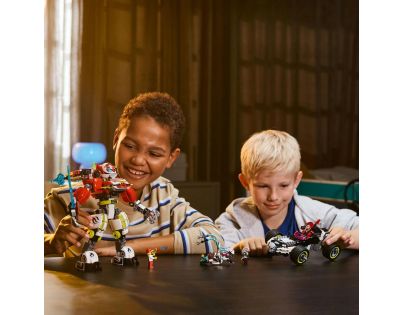 LEGO® DREAMZzz™ 71497 Cooperov tigrí robot a Zerov hot rod