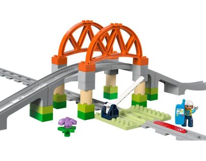 LEGO® DUPLO® 10426 Železničný most a koľajnice rozširujúca sada