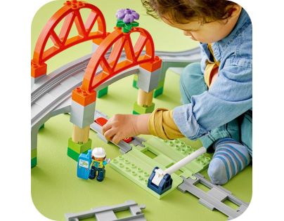 LEGO® DUPLO® 10426 Železničný most a koľajnice rozširujúca sada