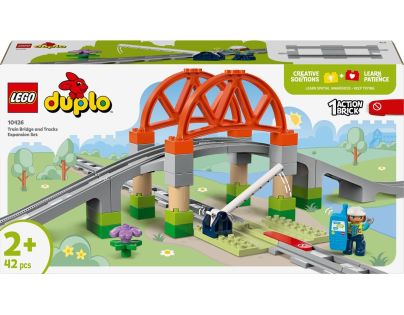 LEGO® DUPLO® 10426 Železničný most a koľajnice rozširujúca sada