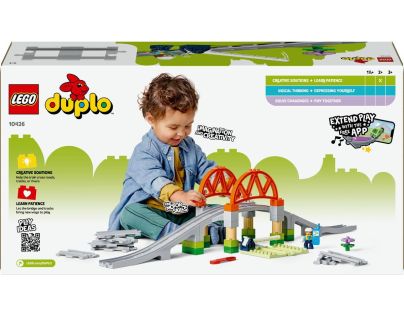 LEGO® DUPLO® 10426 Železničný most a koľajnice rozširujúca sada