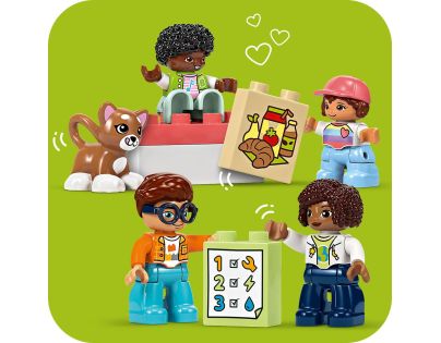 LEGO® DUPLO® 10428 Veľký interaktívny komunitný vláčik