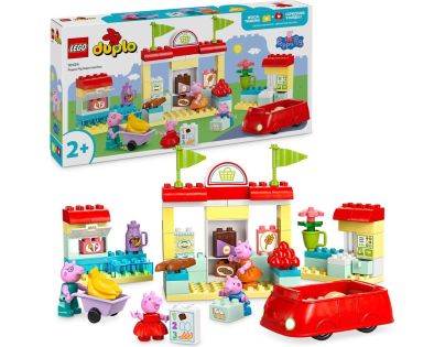LEGO® DUPLO® 10434 Prasiatko Peppa a supermarket - Poškodený obal