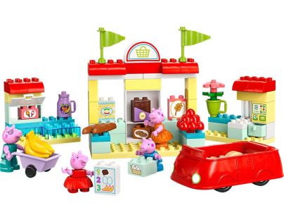 LEGO® DUPLO® 10434 Prasiatko Peppa a supermarket - Poškodený obal