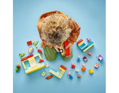 LEGO® DUPLO® 10434 Prasiatko Peppa a supermarket - Poškodený obal