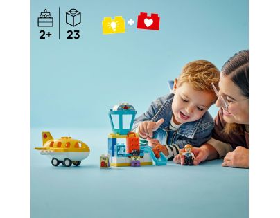 LEGO® DUPLO® 10443 Prvýkrát na letisku - Poškodený obal
