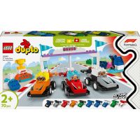 LEGO® DUPLO® 10445 Pretekárske autá a šoféri tímu F1® 3