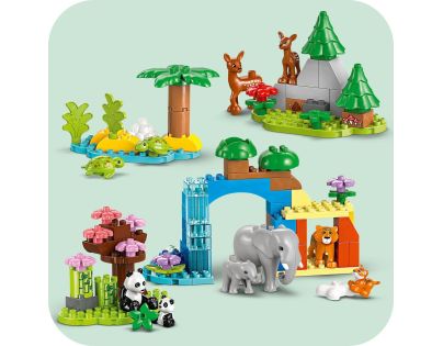 LEGO® DUPLO® 10446 Rodinky divokých zvierat 3 v 1