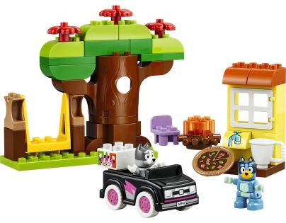 LEGO® DUPLO® 10469 Muffin, Bluey a rozvoz pizze