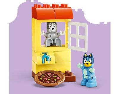 LEGO® DUPLO® 10469 Muffin, Bluey a rozvoz pizze
