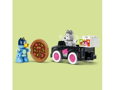 LEGO® DUPLO® 10469 Muffin, Bluey a rozvoz pizze