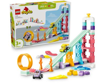 LEGO® DUPLO® 10478 Kreatívne rampy s autíčkami 3 v 1