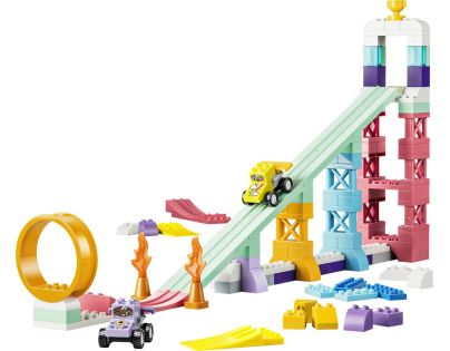 LEGO® DUPLO® 10478 Kreatívne rampy s autíčkami 3 v 1