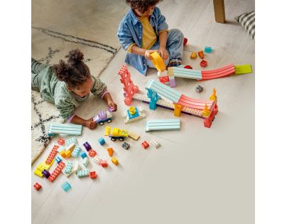LEGO® DUPLO® 10478 Kreatívne rampy s autíčkami 3 v 1