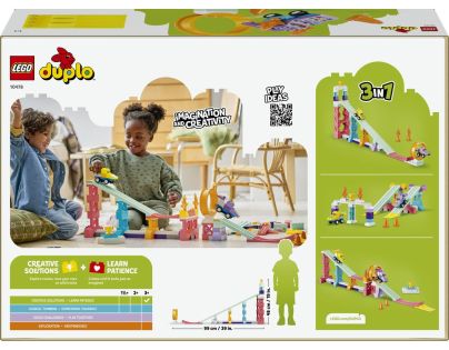 LEGO® DUPLO® 10478 Kreatívne rampy s autíčkami 3 v 1