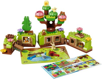 LEGO® DUPLO® 10480 Les plný objavov a divokých zvieratiek