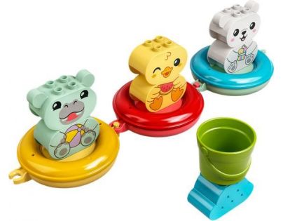 LEGO® DUPLO® 10965 Legrace vo vani Plávajúci vláčik so zvieratkami - Poškodený obal