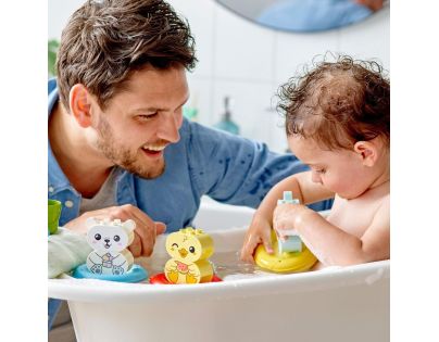 LEGO® DUPLO® 10965 Legrace vo vani Plávajúci vláčik so zvieratkami - Poškodený obal