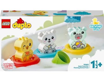 LEGO® DUPLO® 10965 Legrace vo vani Plávajúci vláčik so zvieratkami - Poškodený obal