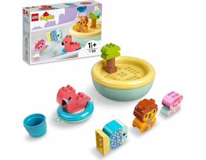 LEGO® DUPLO® 10966 Legrace vo vani Plávajúci ostrov so zvieratkami - Poškodený obal
