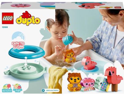 LEGO® DUPLO® 10966 Legrace vo vani Plávajúci ostrov so zvieratkami - Poškodený obal