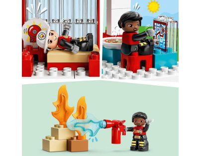 LEGO® DUPLO® 10970 Hasičská stanica a vrtuľník