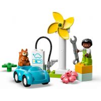 LEGO® DUPLO® 10985 Veterná turbína a elektromobil 2