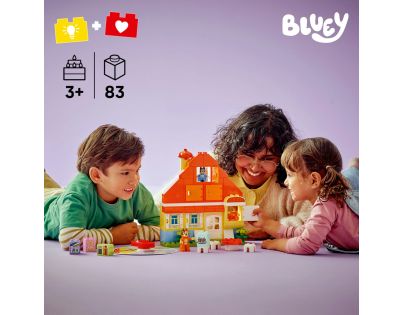 LEGO® DUPLO® Bluey 10459 Dom Bluey a pamäťová hra