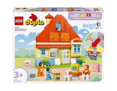 LEGO® DUPLO® Bluey 10459 Dom Bluey a pamäťová hra
