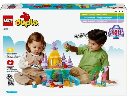 LEGO® DUPLO® Disney 10435 Arielin kúzelný podmorský palác - Poškodený obal