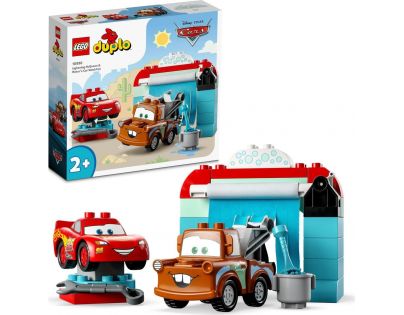 LEGO® DUPLO® Disney 10996 Na umývačke s Bleskom McQueenom a Burákom