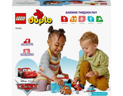 LEGO® DUPLO® Disney 10996 Na umývačke s Bleskom McQueenom a Burákom