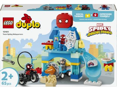 LEGO® DUPLO® Disney 10464 Spideyho tím a pavúčia základňa