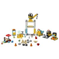 LEGO® DUPLO® Town 10933 Stavba s vežovým žeriavom 2