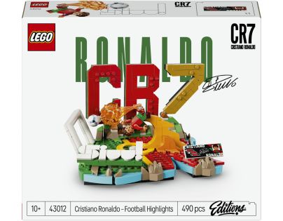 LEGO® Editions 43012 Cristiano Ronaldo – Hviezdne momenty futbalu