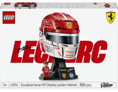 LEGO® Editions 43014 Prilba Charles Leclerc zo Scuderia Ferrari HP