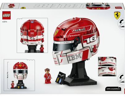 LEGO® Editions 43014 Prilba Charles Leclerc zo Scuderia Ferrari HP