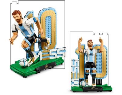LEGO® Editions 43015 Lionel Messi – Futbalová legenda