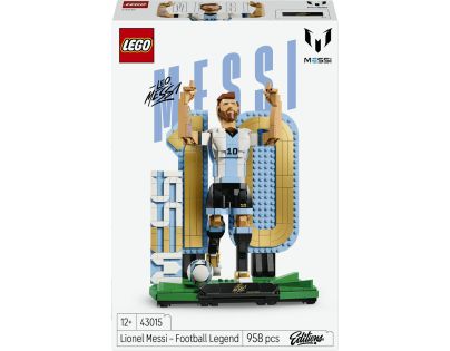 LEGO® Editions 43015 Lionel Messi – Futbalová legenda