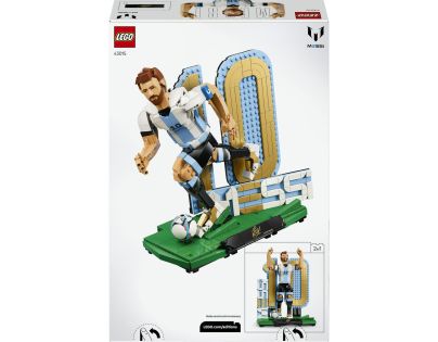 LEGO® Editions 43015 Lionel Messi – Futbalová legenda