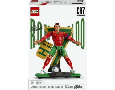 LEGO® Editions 43016 Cristiano Ronaldo – Futbalová legenda