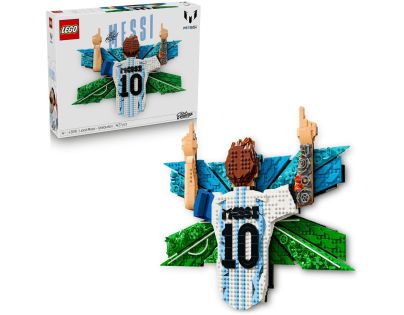 LEGO® Editions 43018 Lionel Messi – Okamžik víťazstvo